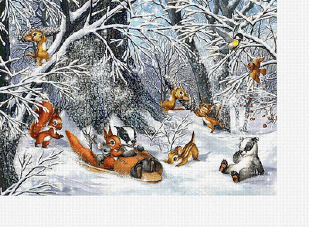 Зимние иллюстрации