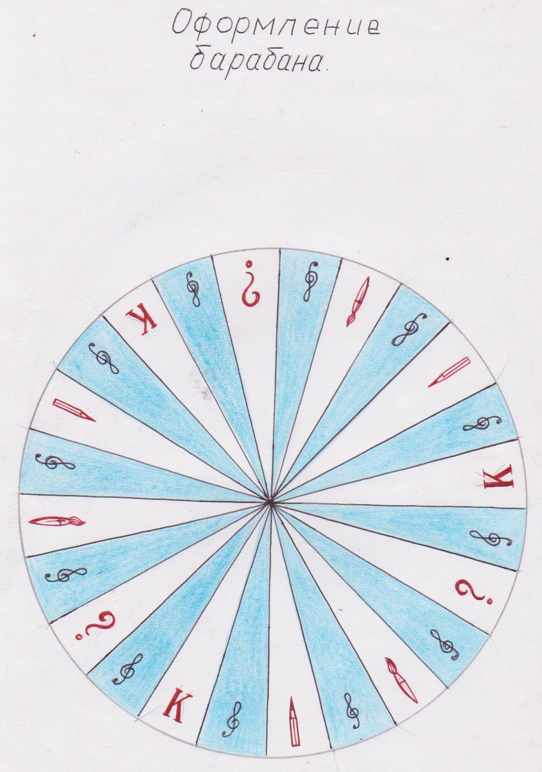 Как сделать барабан поле чудес