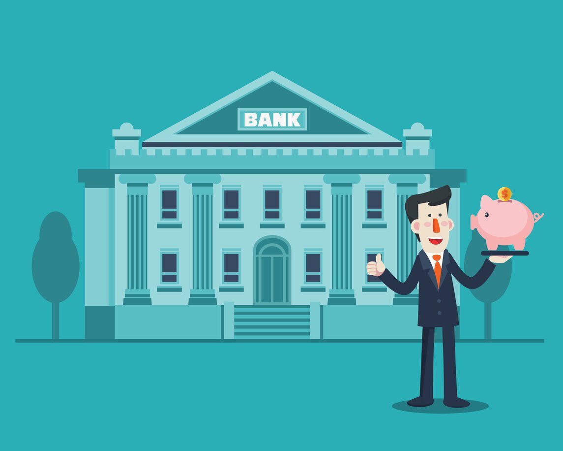 Банк мультяшные