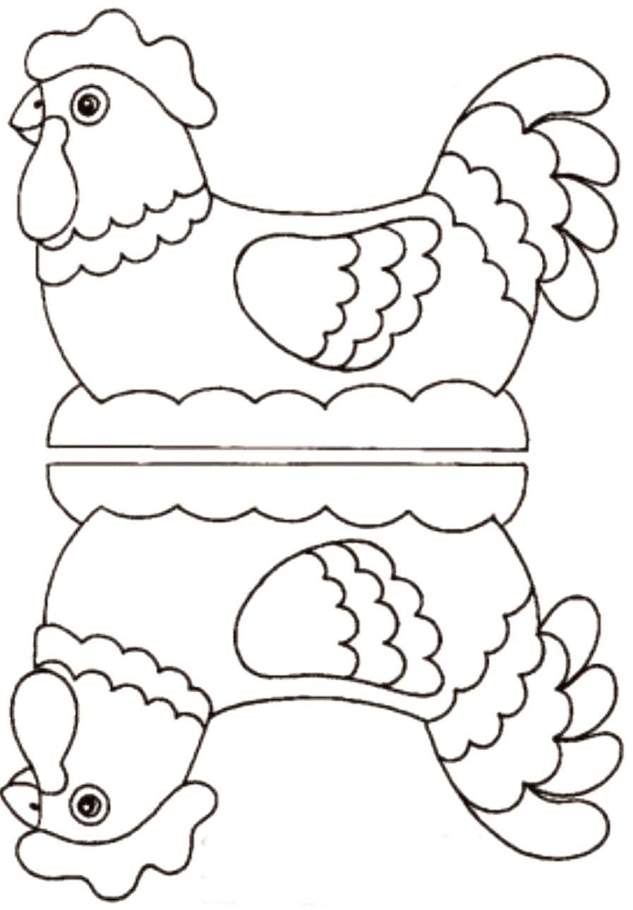 Курочка из ткани