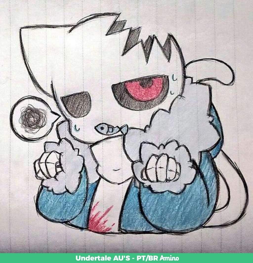 Наклейки андертейл черно белые