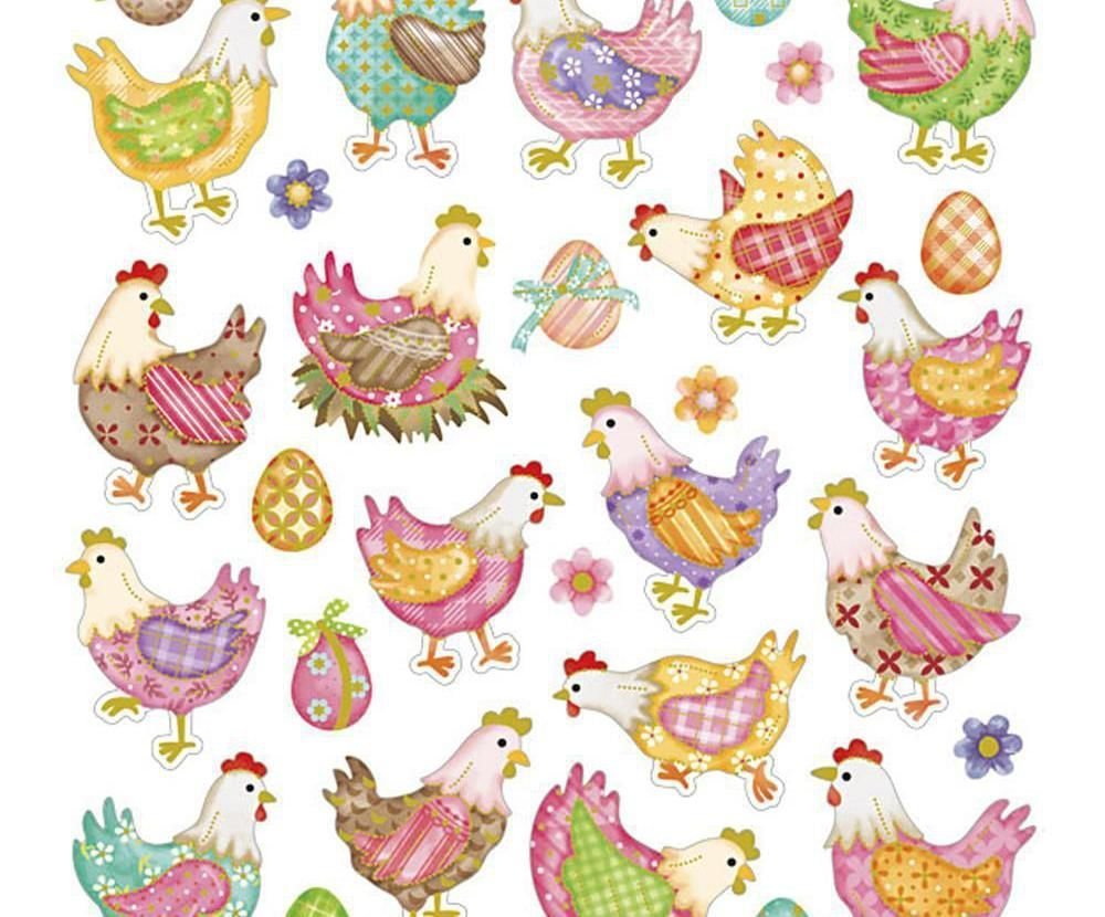 Шаблон курицы