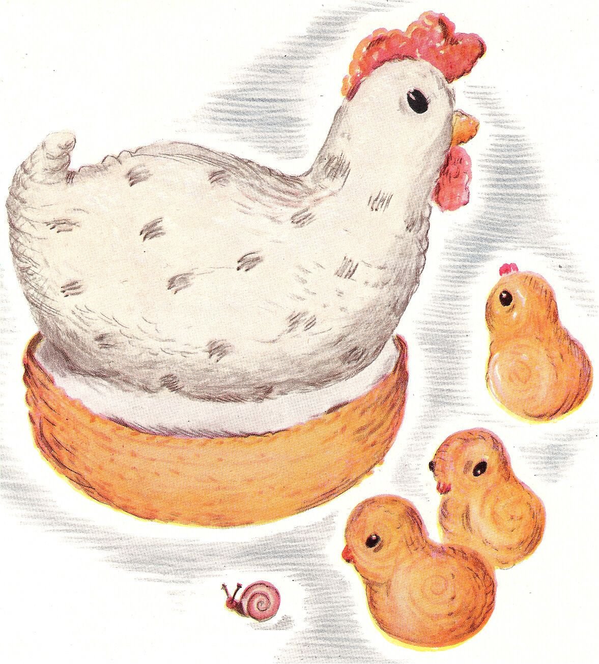 Милые курочки рисунки