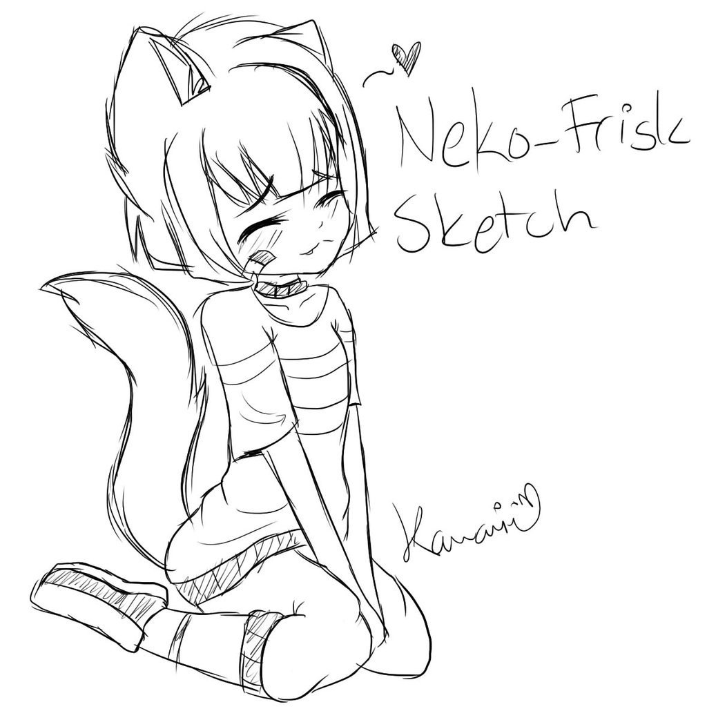 Раскраски андертейл аниме