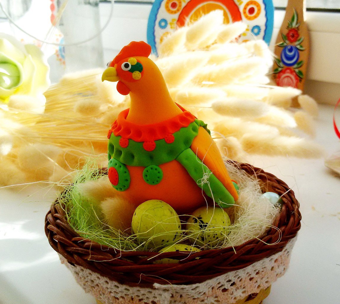 Игра Подбери курочке яичко по цвету