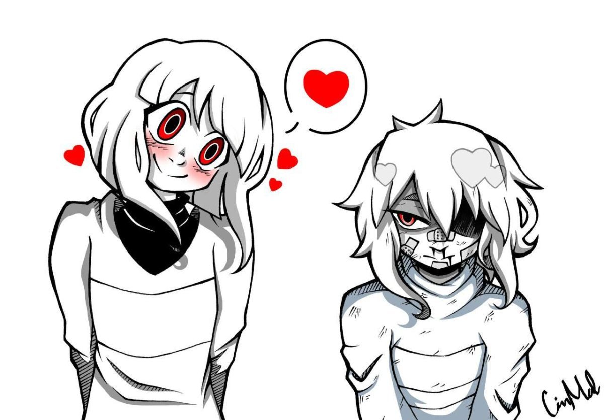 Чара андертейл для срисовки