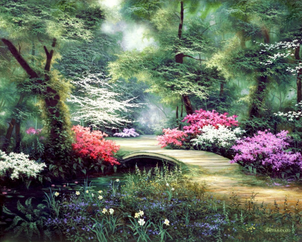 Сказочно красивые сады