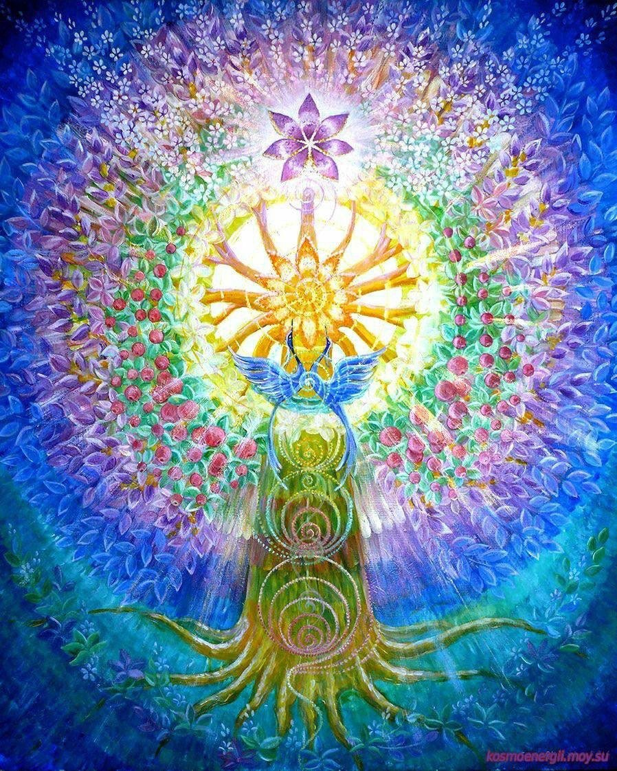 Родословная дерево с корнями