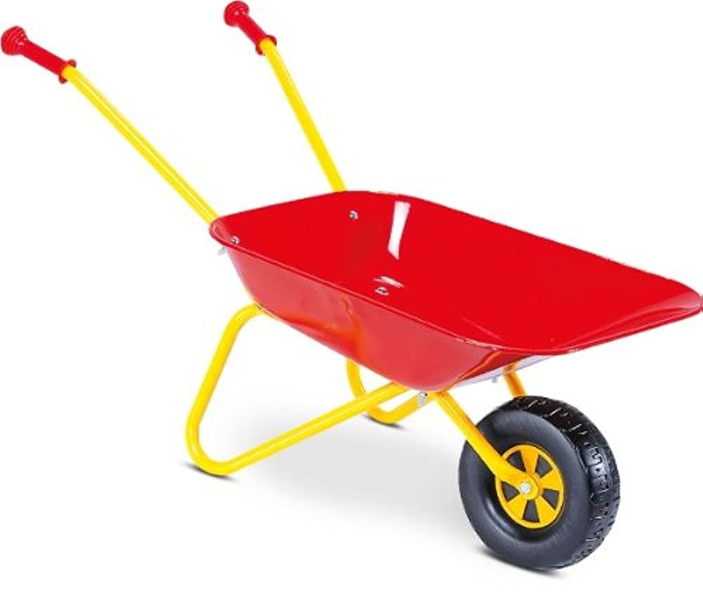 Игрушечная тачка на колесиках