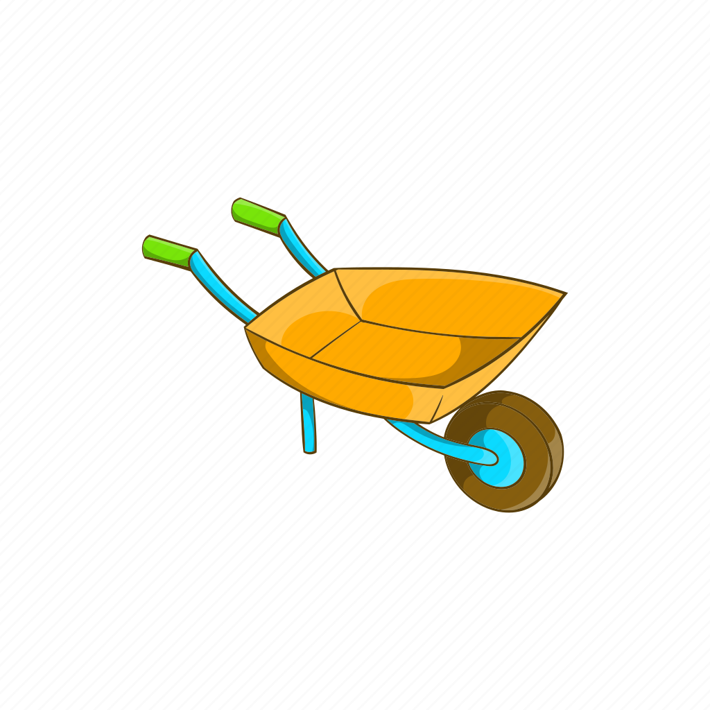 Тачка Садовая мультяшная