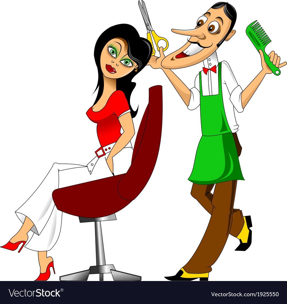 Мультик парикмахер