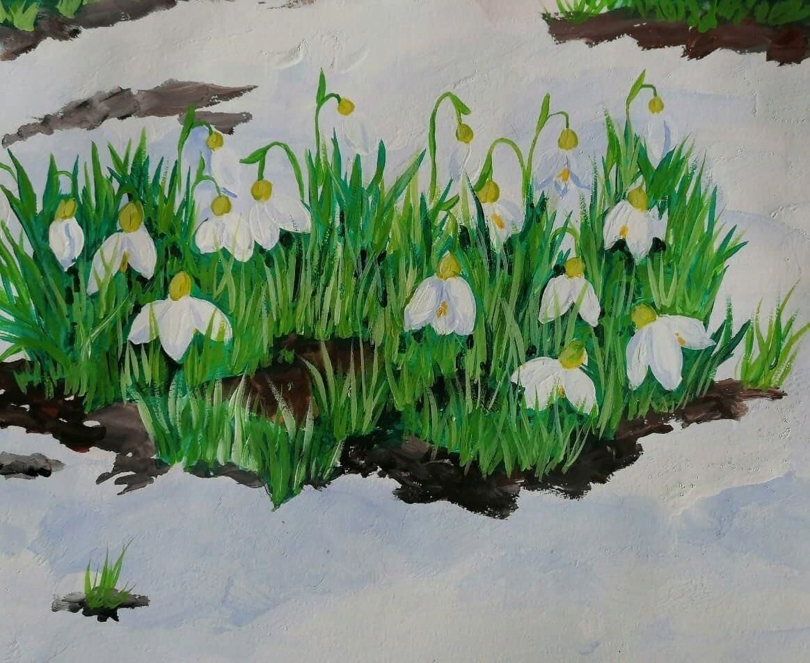 Подснежник для детей