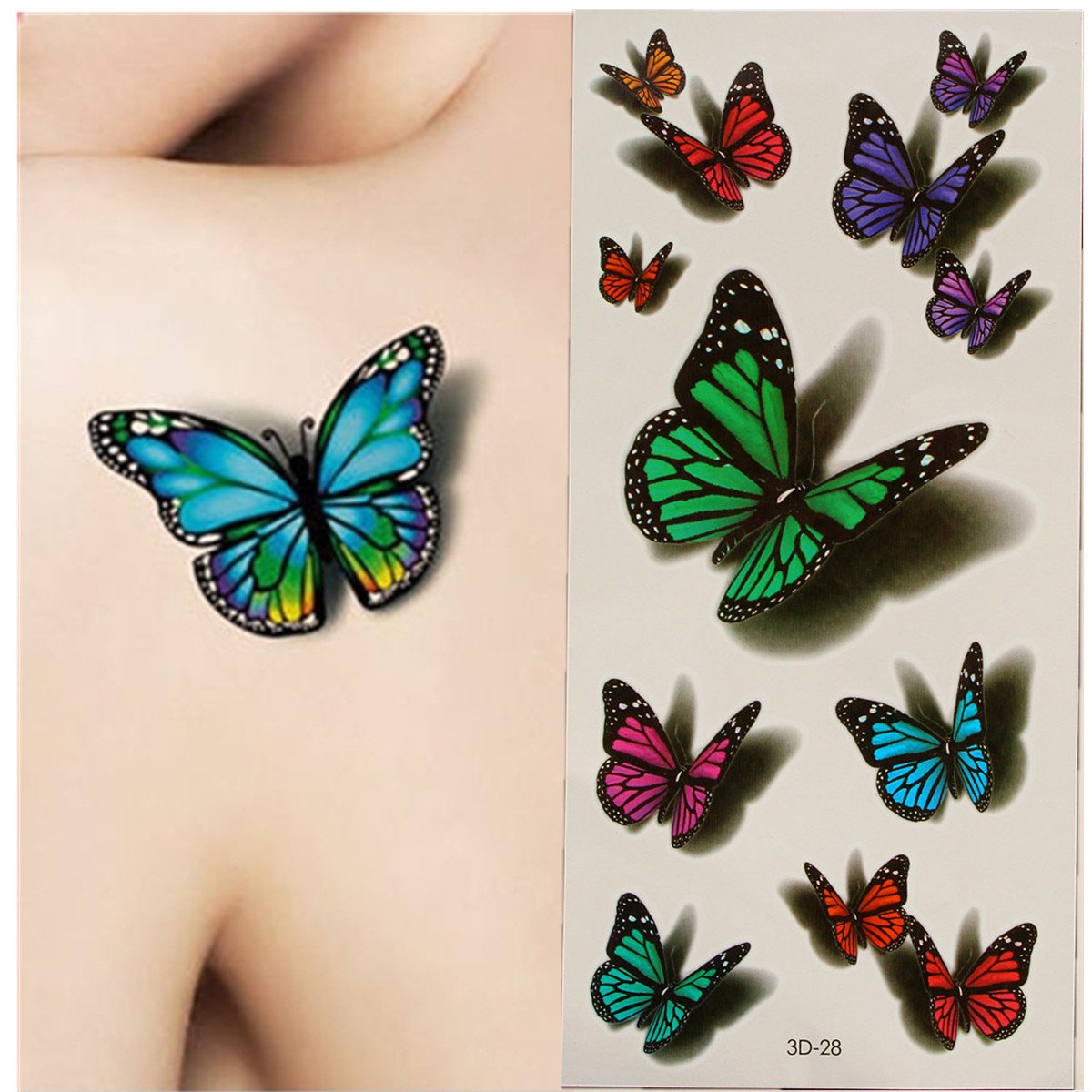 Бабочка Данаида Тропическая