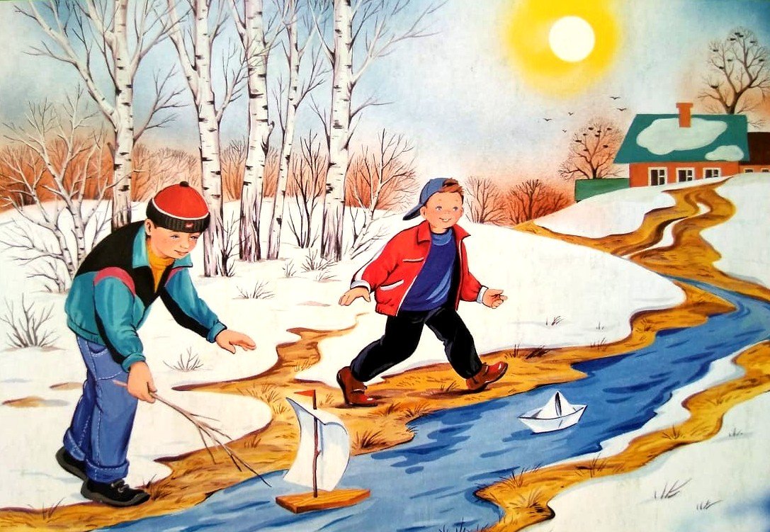 Весна в лесу