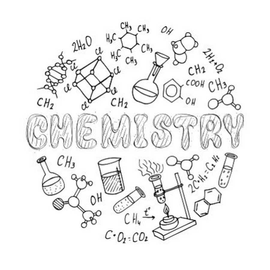 Красивое оформление тетради по химии