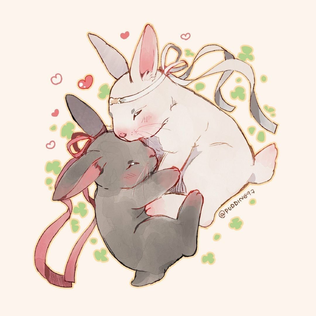 Кролики арты