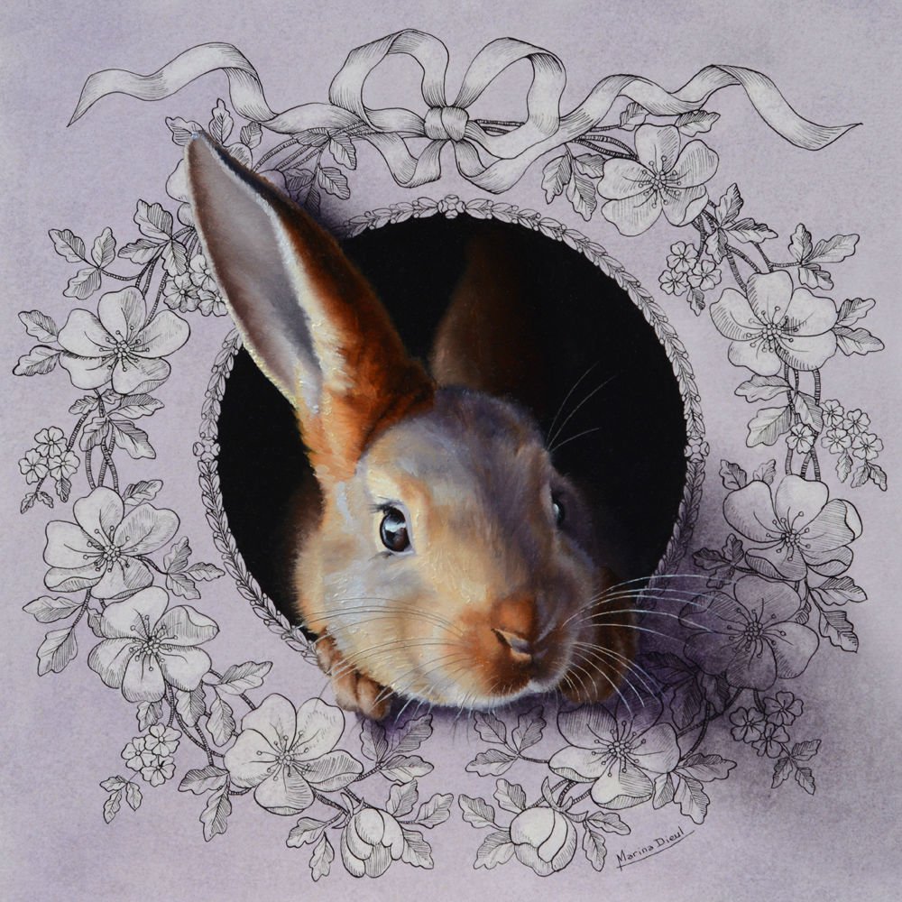 Заяц для декупажа