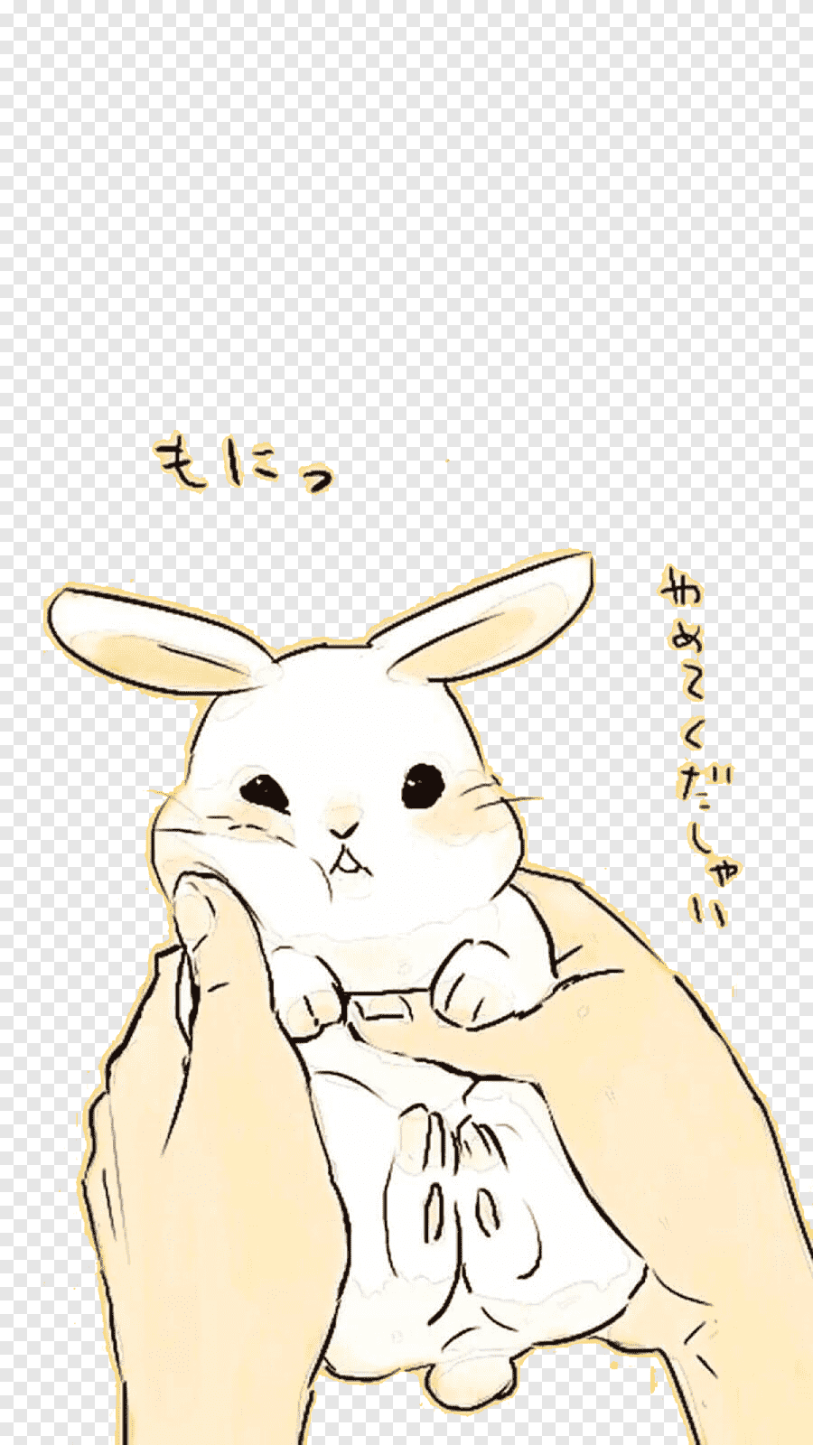 Кролик рисунок