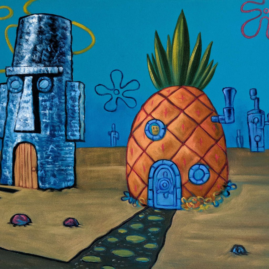 Губка Боб дом бикини Боттом