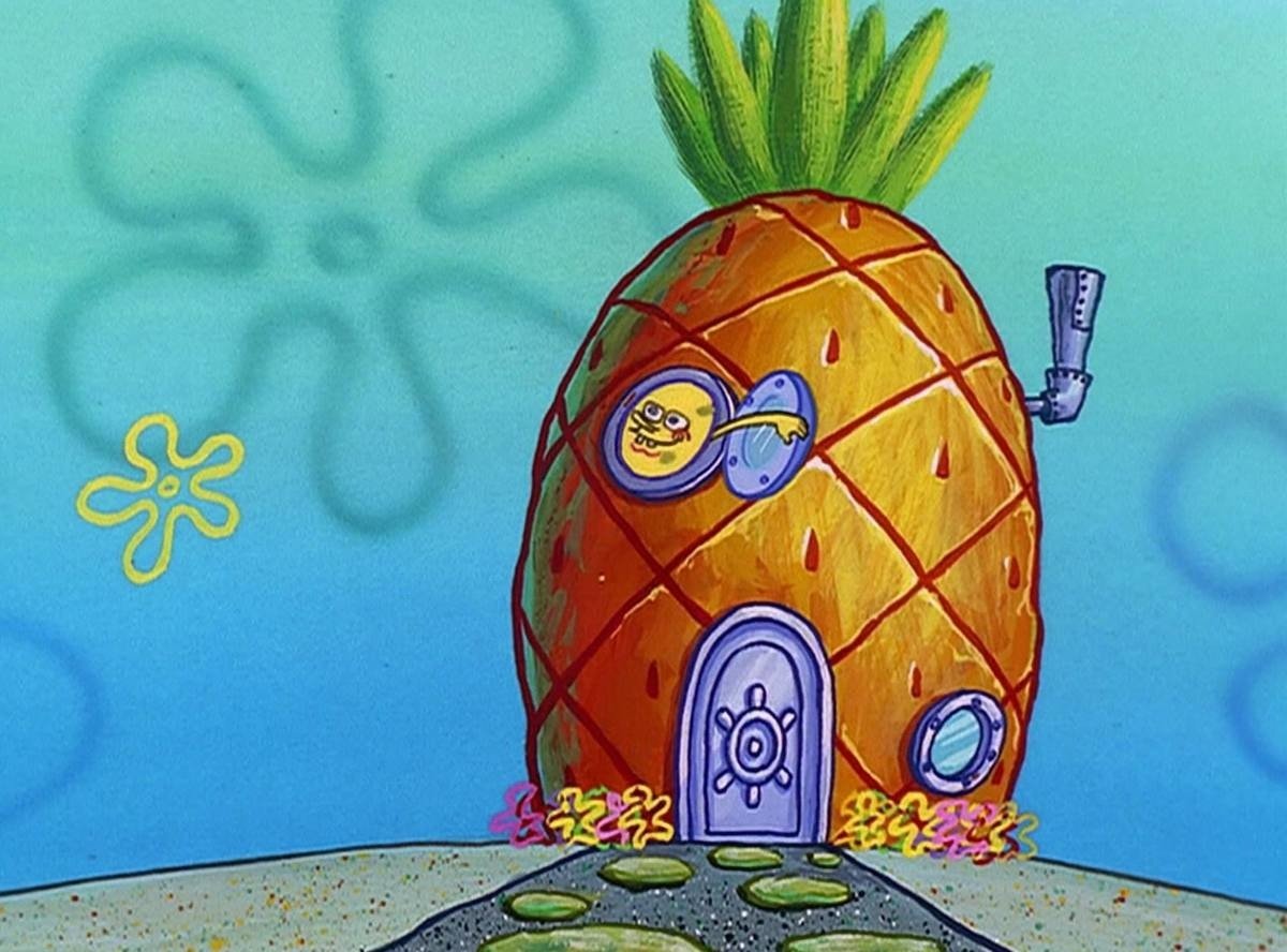 Дом ананас губки Боба