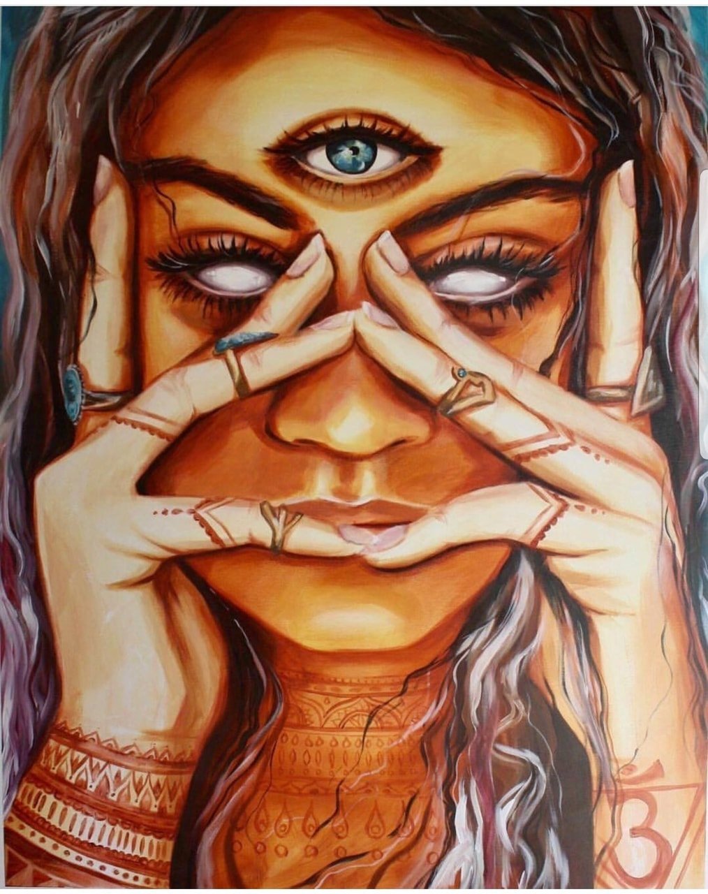 Третий глаз арт