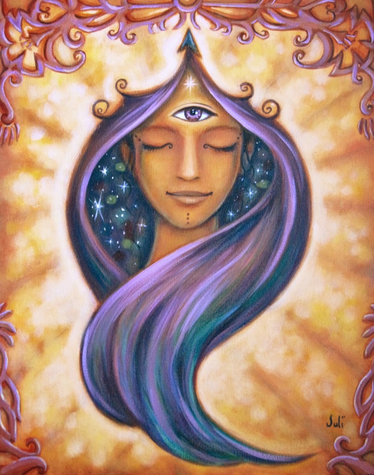 Эми Хансон третий глаз