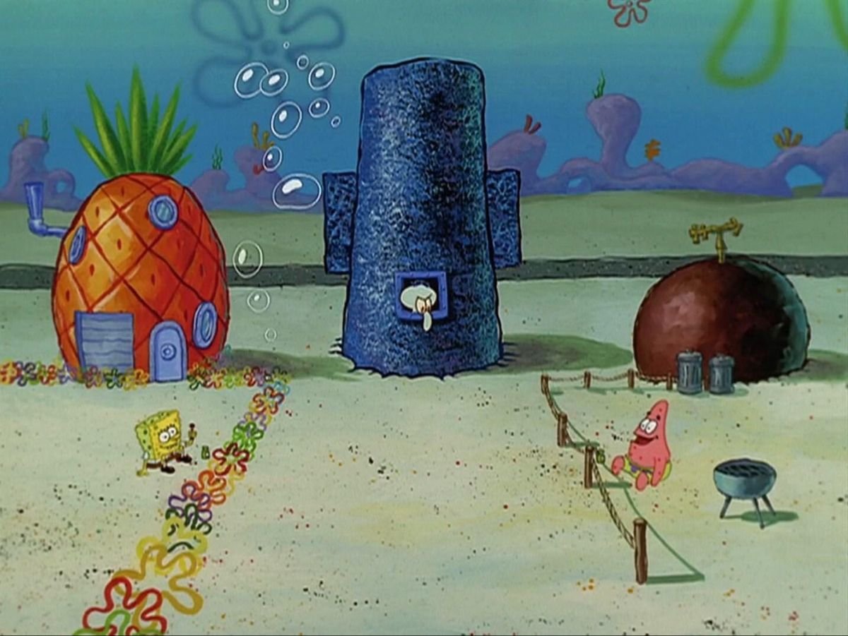 Дом ананас губки Боба