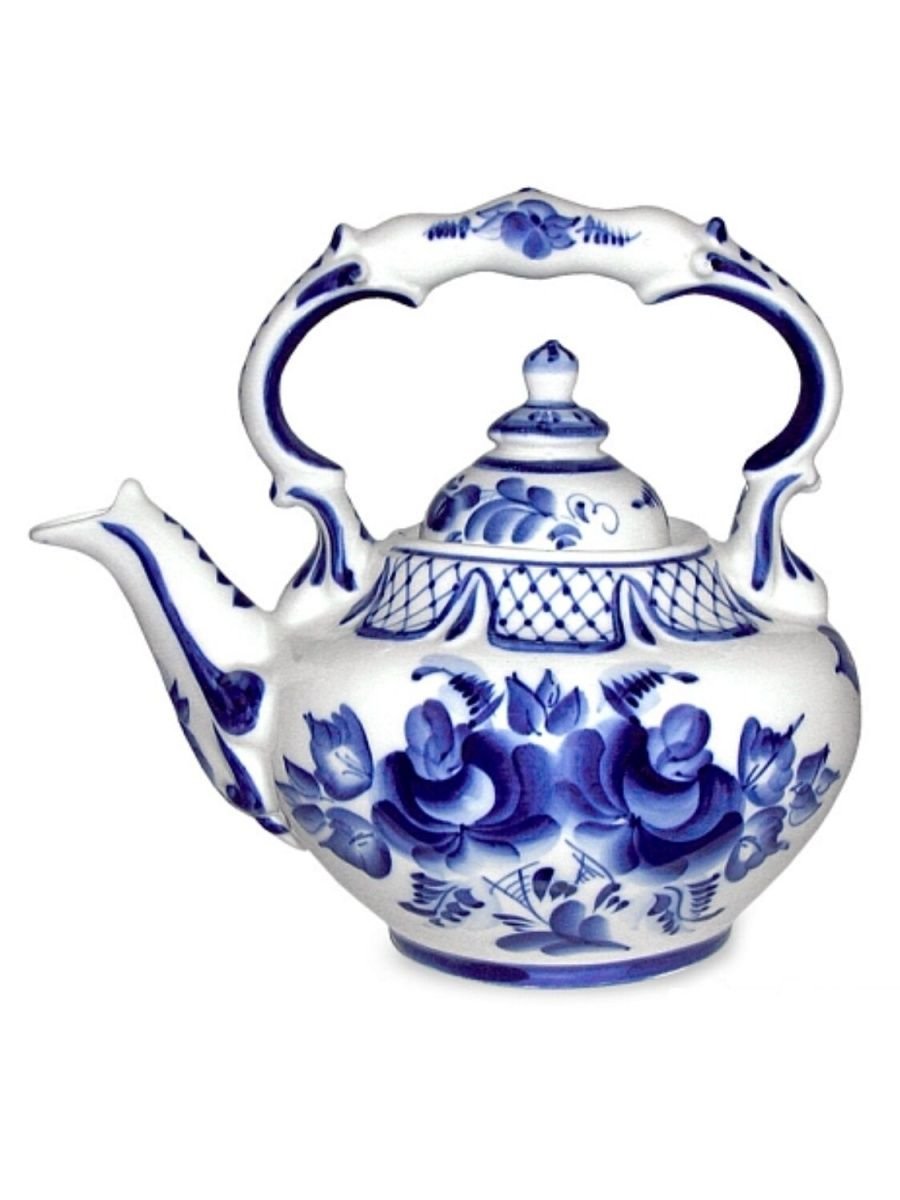 Гжельская посуда картинки для детей