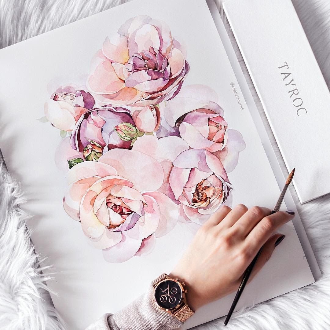 Пионы Эстетика Пинтерест