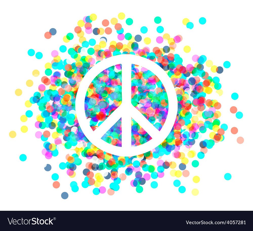 Нарисовать знак мира