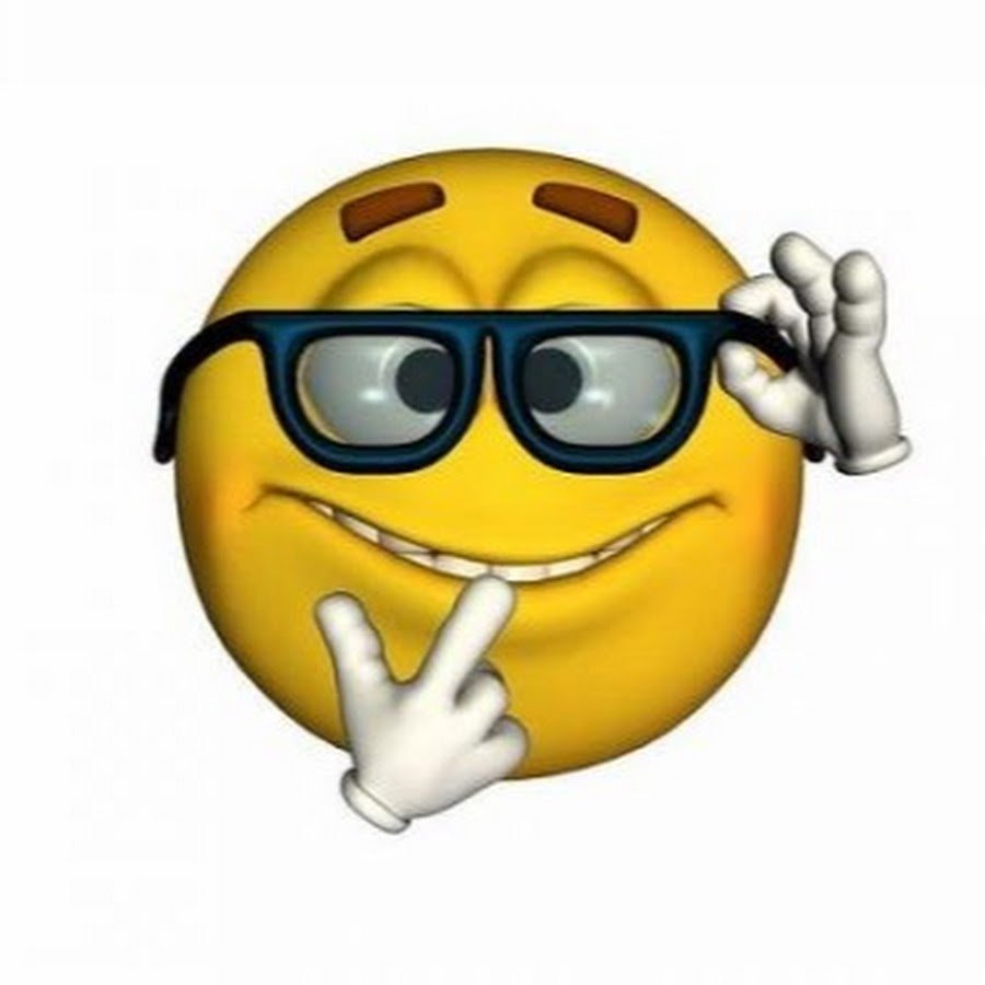 Смайлик в очках