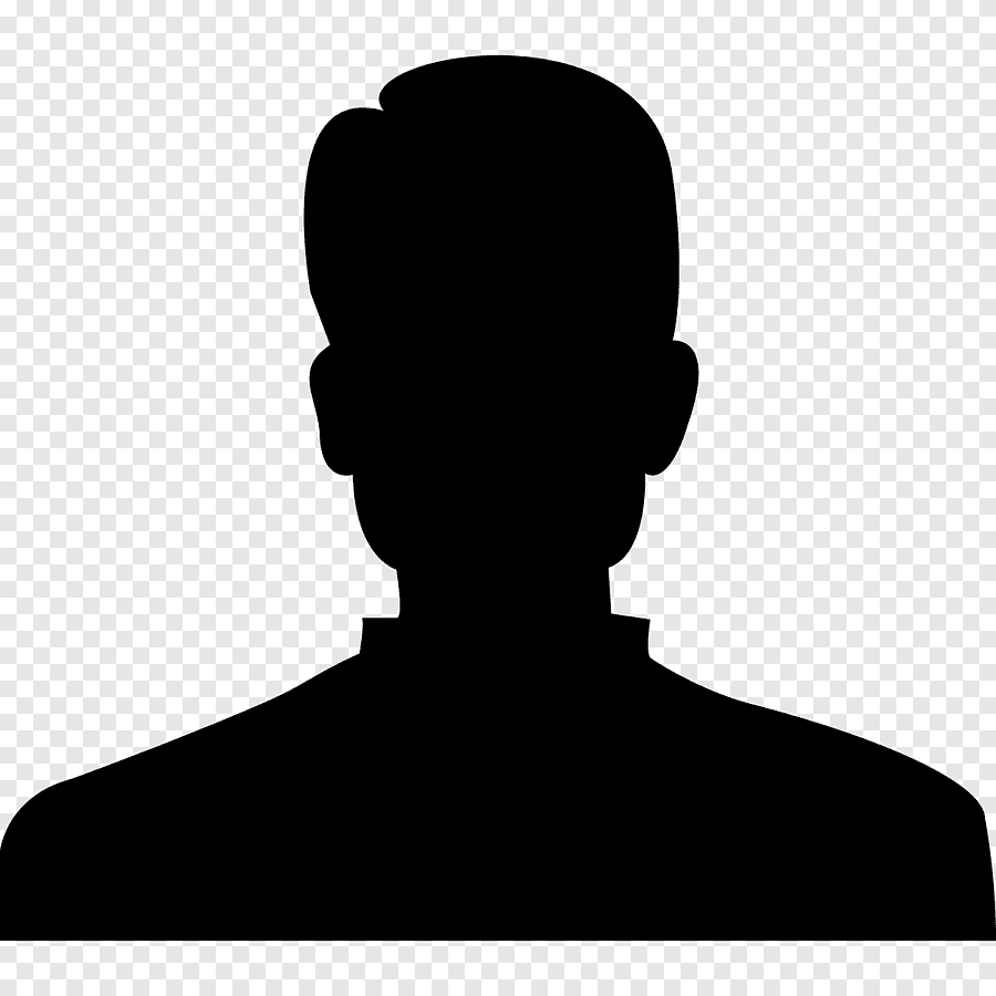 Силуэт человека в одежде