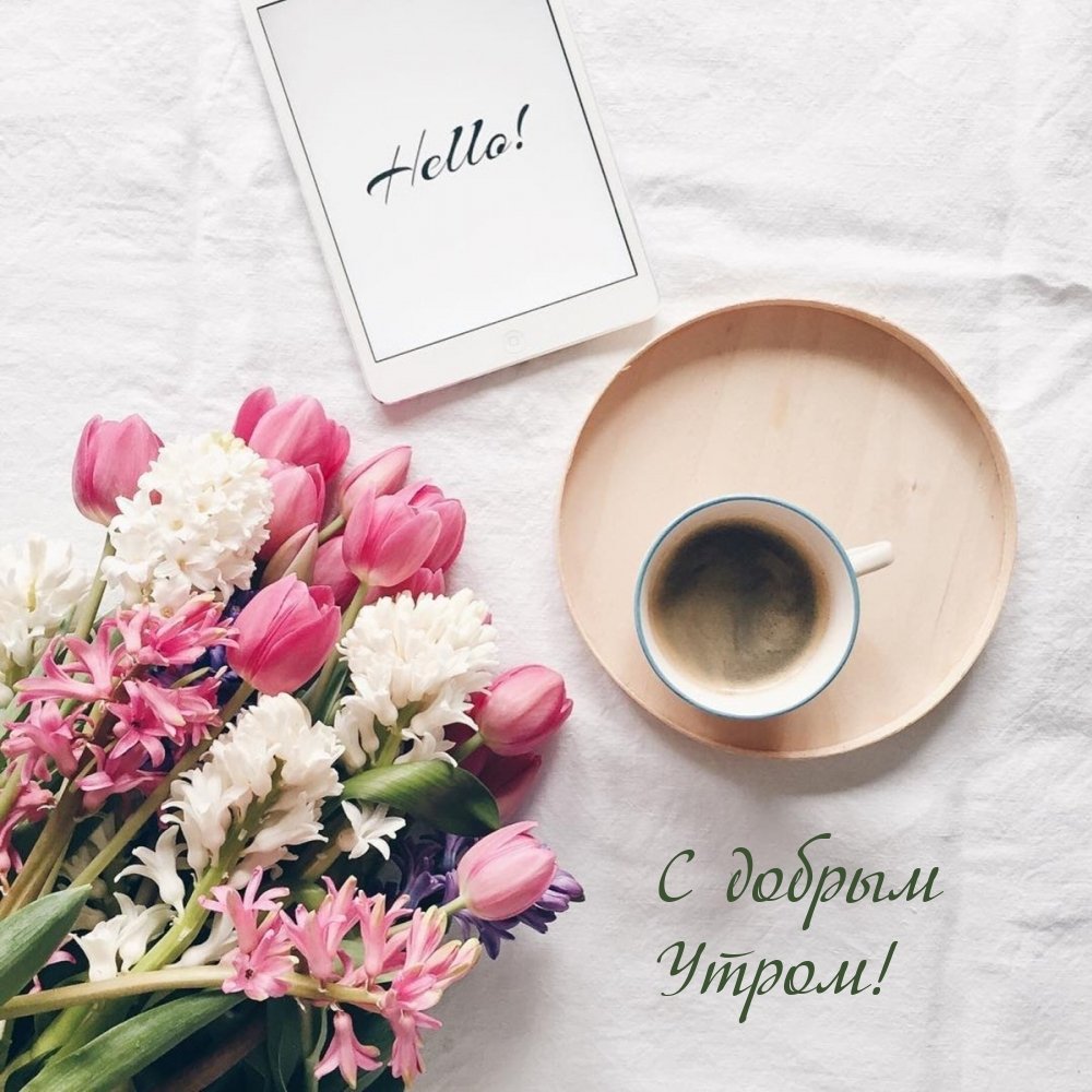 Флетлей с цветами