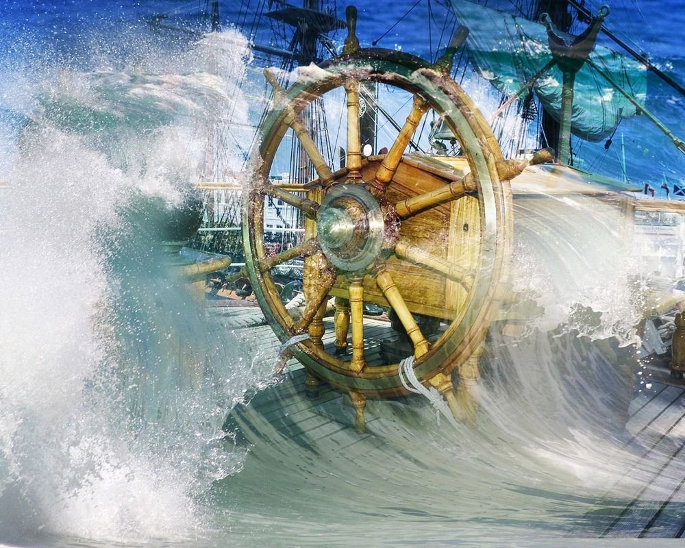 Штурвал корабля