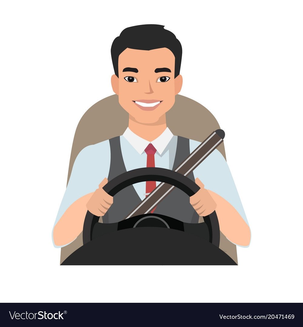 Водитель рисунок