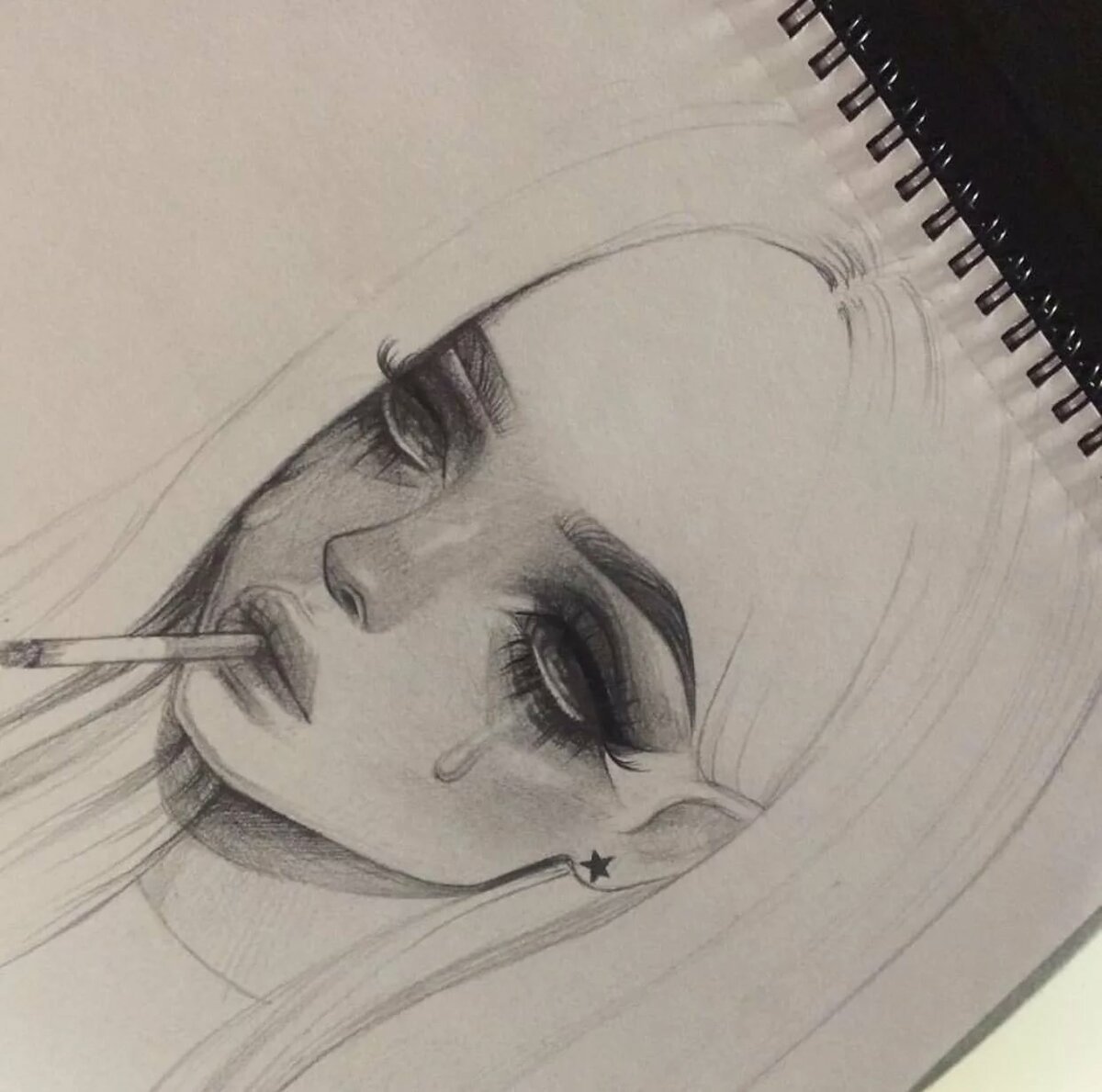 Грустные рисунки