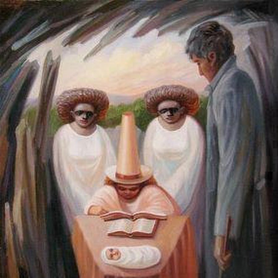 Олег Шупляк картины с двойным смыслом