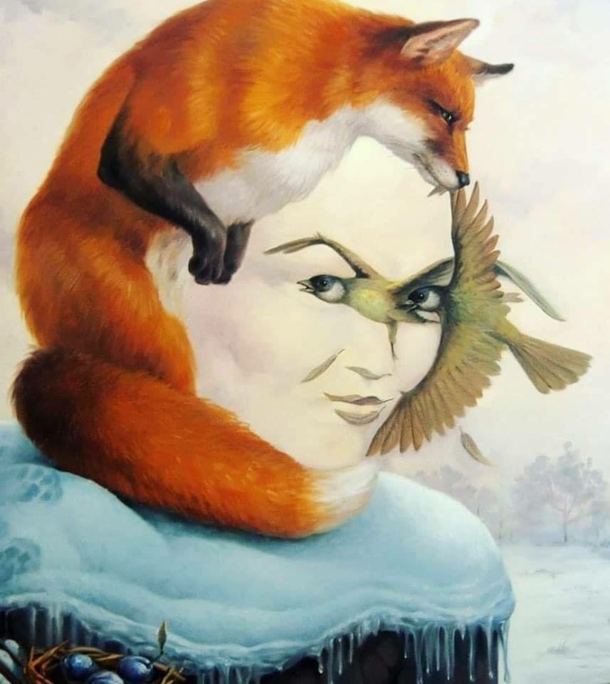 Женщина дерево