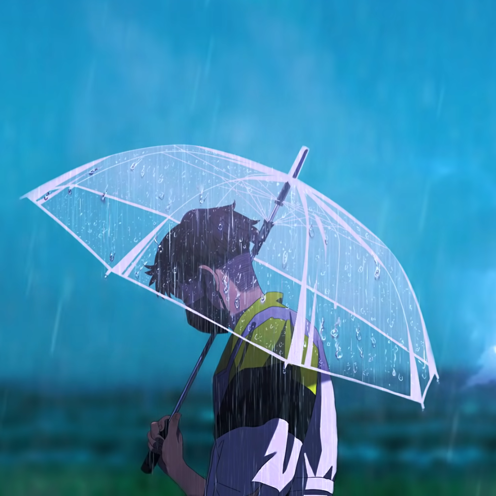 Аниме дождь