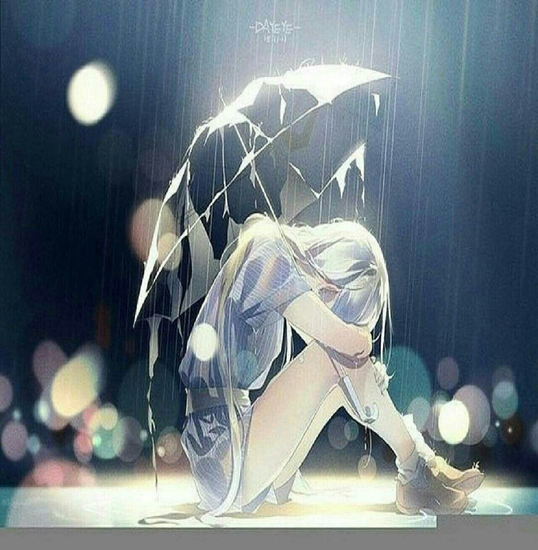 Аниме дождь