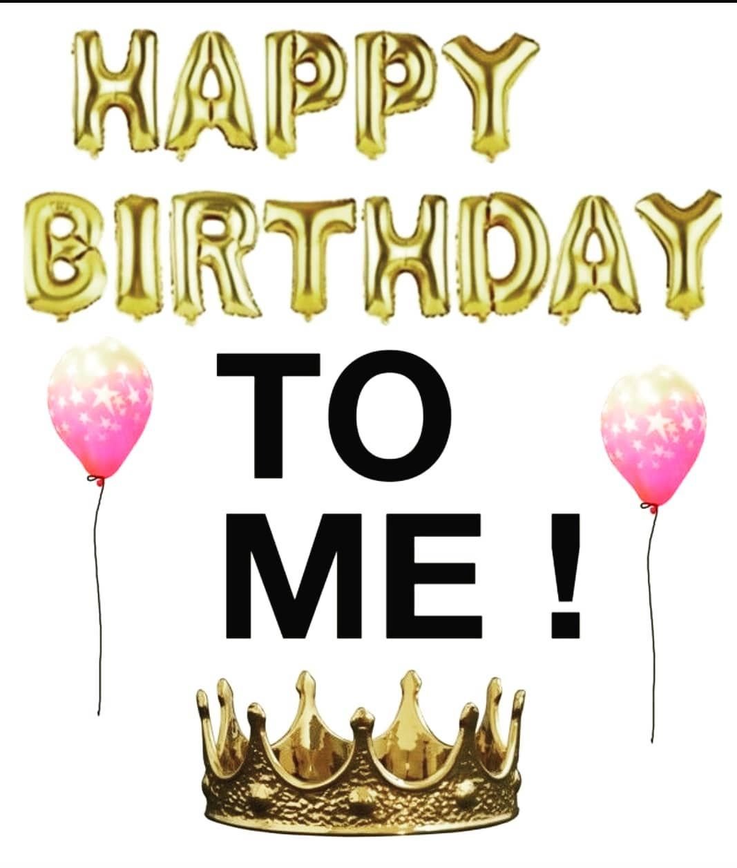 Happy Birthday to me надпись