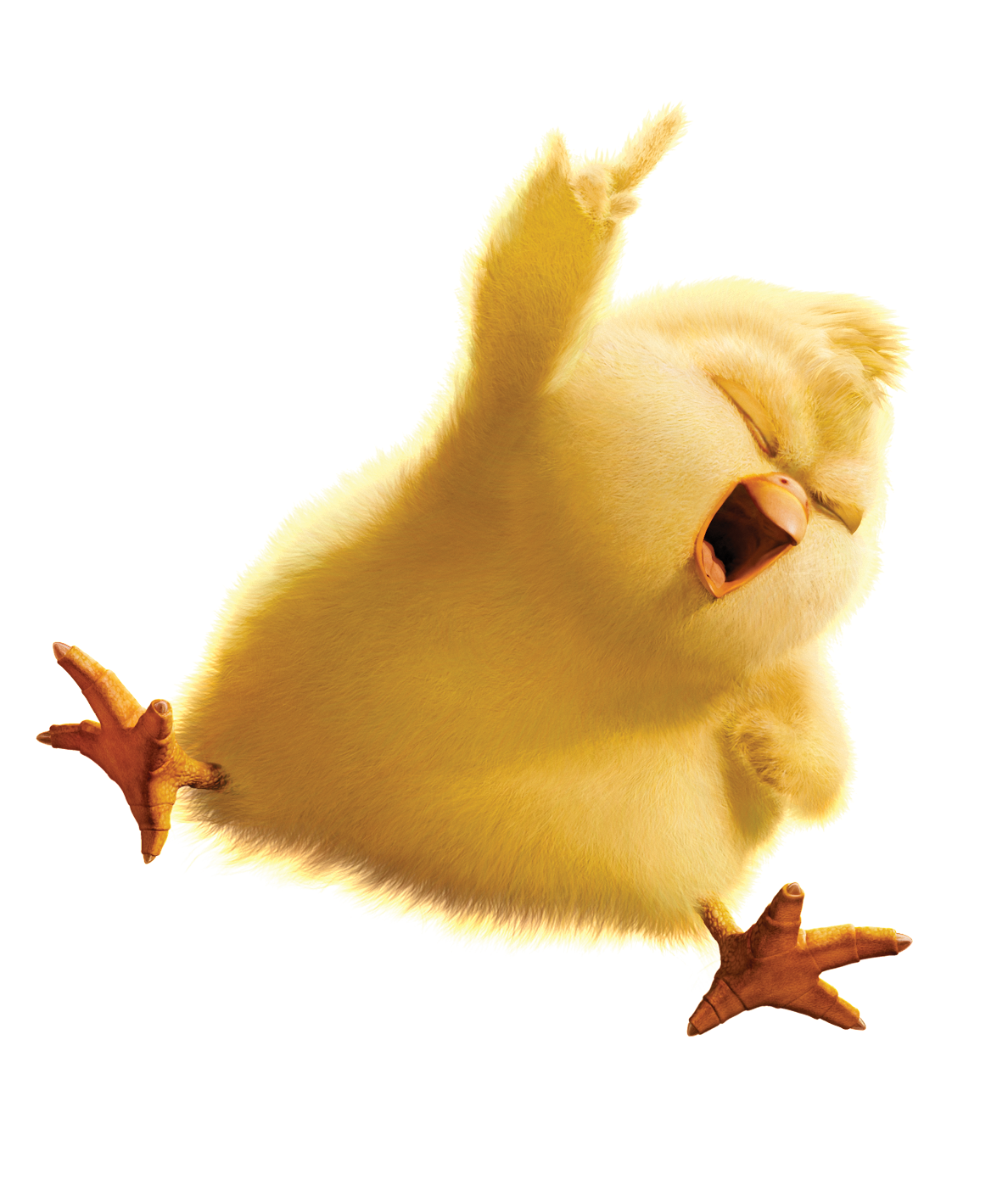 Смешной цыпленок