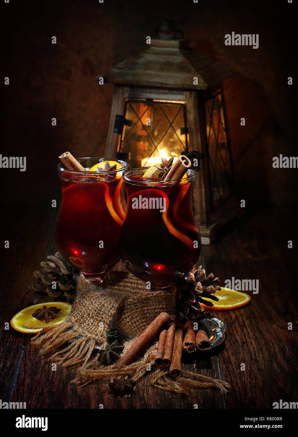 Глинтвейн у камина