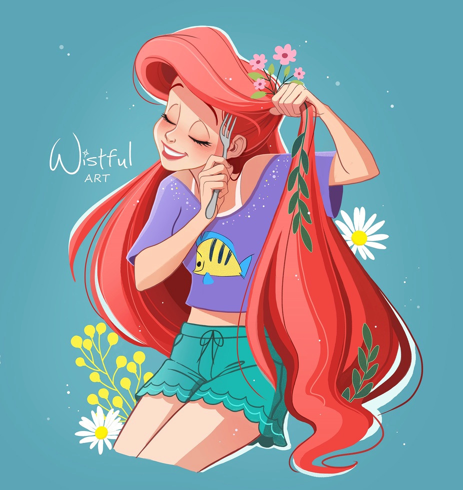 Принцессы Дисней Белоснежка в современном