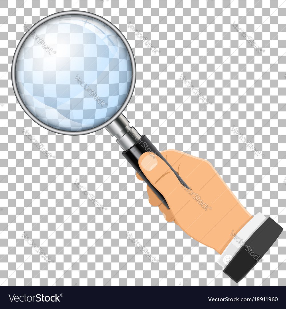 Лупа рисунок на прозрачном фоне