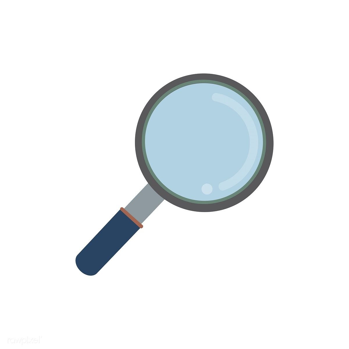 Лупа вектор иконка