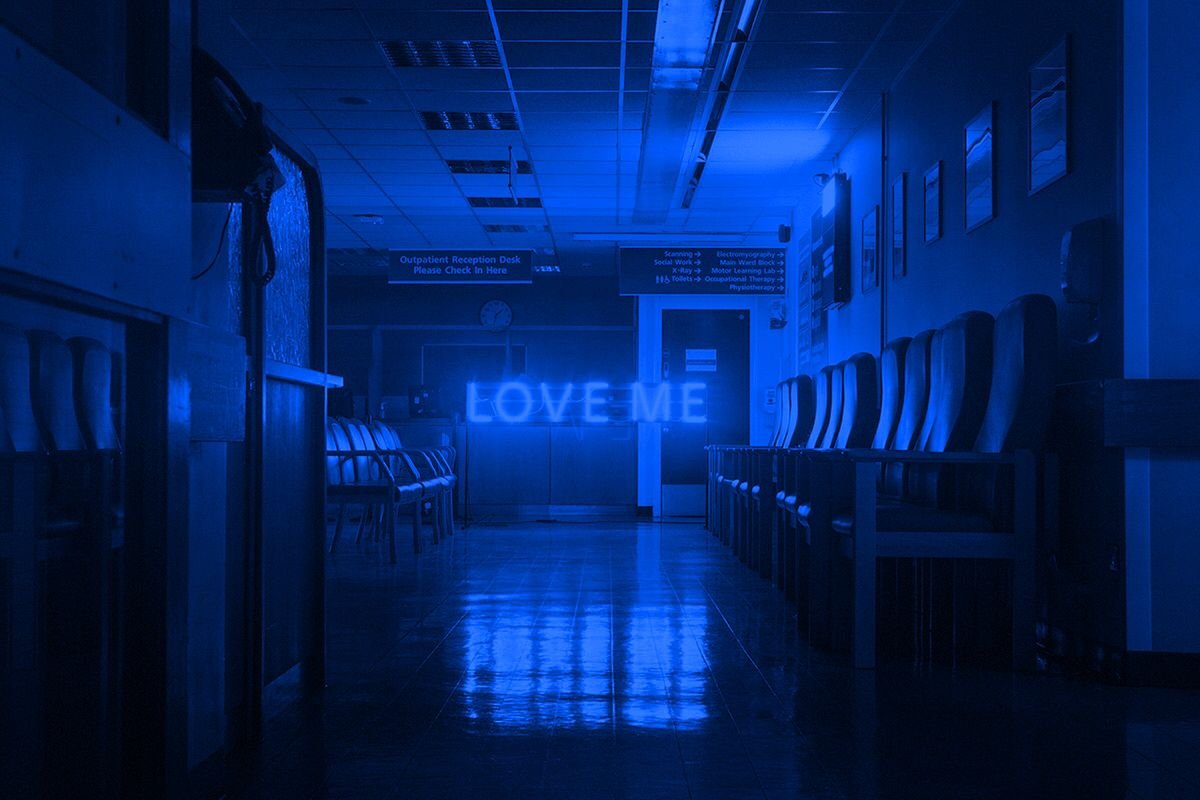 Картинки из Pinterest синия Эстетика для стены