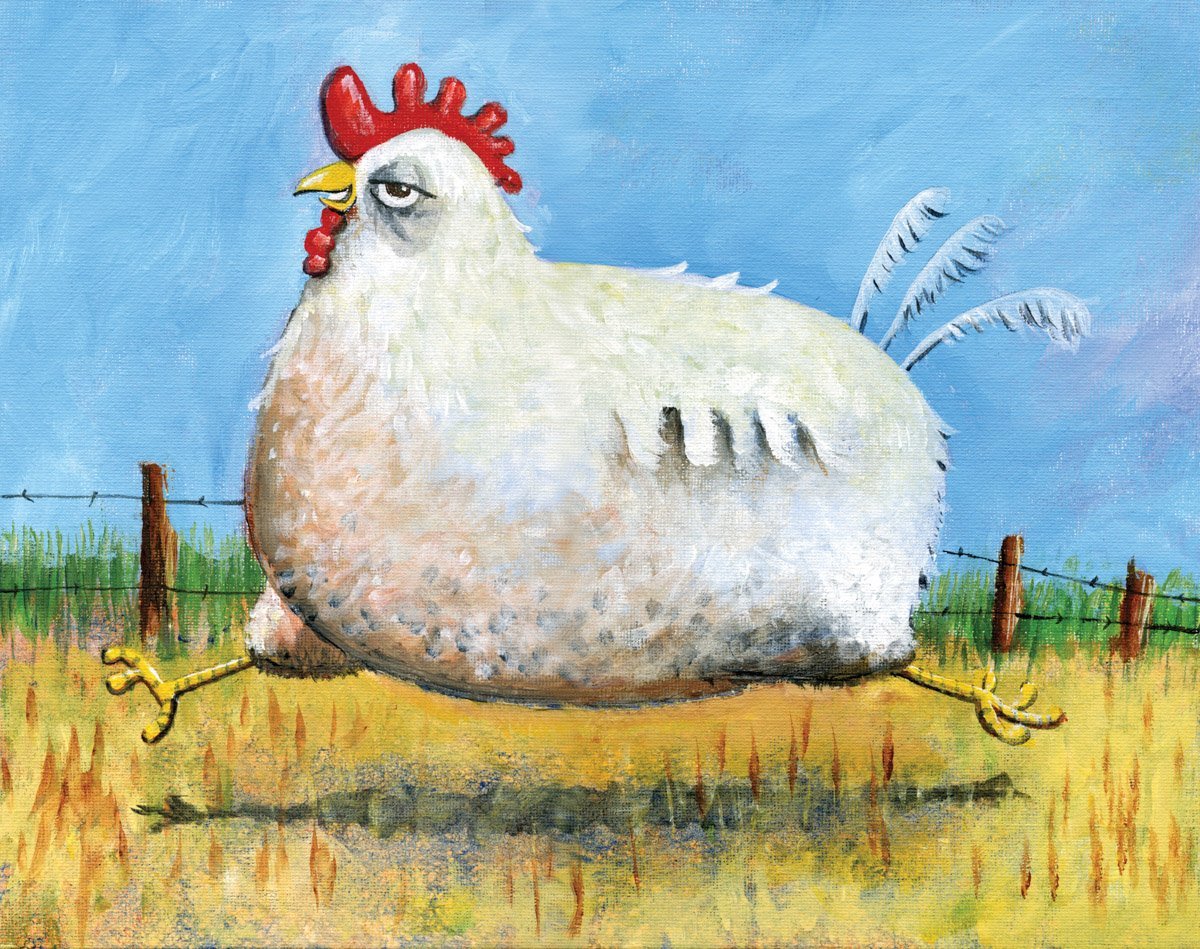 Картинка три курицы