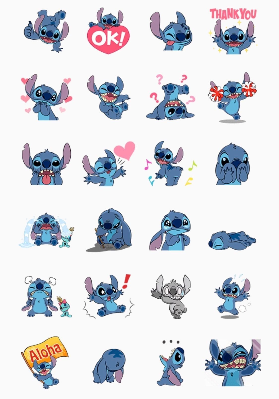 Стич с узорами