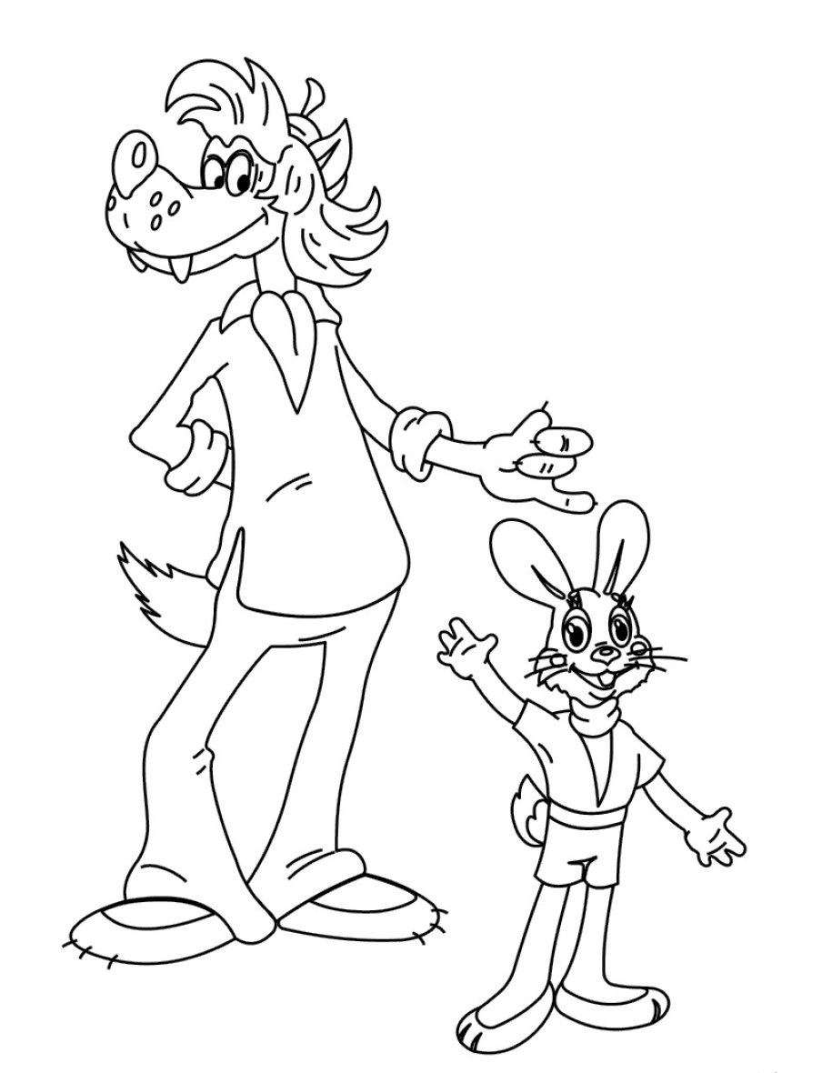 Раскраска Простоквашино дядя Федор